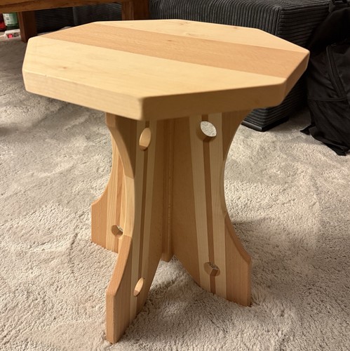 Hocker aus massivholz - aus,