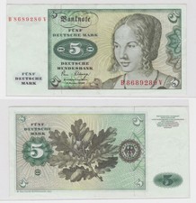 T113614 Banknote 5 DM Deutsche
