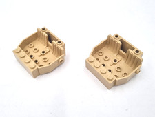 Lego Auto Fahrgestell Beige 2 STK 6x5x2 mit zwei Sitzen 5958 Ägypten Adventures