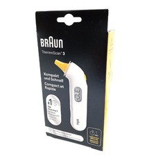 Braun Ohrthermometer Gesundheit ThermoScan 3 akustische Fieberanzeige Babyfreund
