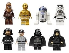 LEGO Star Wars 8 Figuren aus