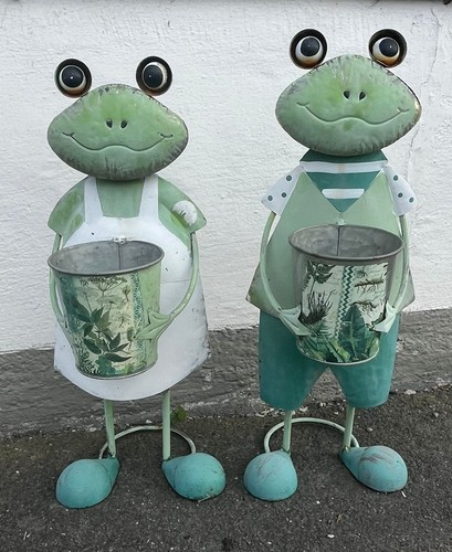 2er set frosch übertöpfe aus - 2er,