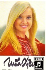 NINA LIZELL AUTOGRAMM FOTO