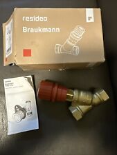 Strangregulierventil DN 20  3/4 Rot Braukmann Neu