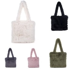 Kunstfell Shopper Beuteltasche