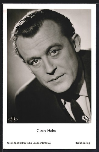 Schauspieler claus holm - claus, im