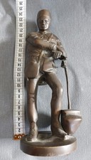 Antike Bronzefigur BERGMANN in