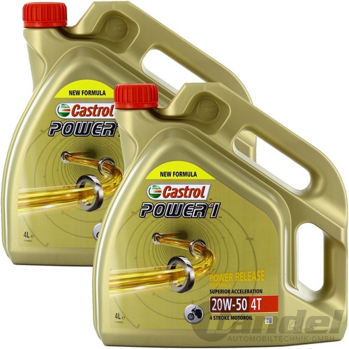 2x4l castrol power 20w - castrol, 4t