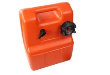 Außenborder Tragbarer 25 liter Kraftstofftank mit Füllstandsanzeige Boots Tank