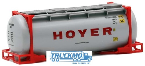 Herpa hoyer 24ft tankcontainer - hoyer,
