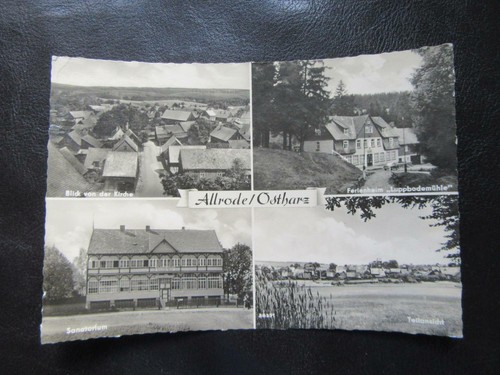 Allrode ostharz 1962 - ak, um