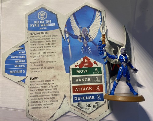 Heroscape kelda the kyrie - kelda,
