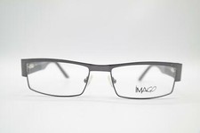 Imago  Atalan Grau Schwarz Eckig Brille Brillengestell eyeglasses Neu