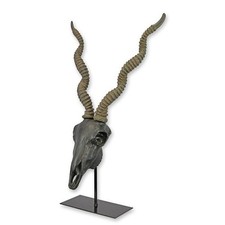 Deko Skull Schädel Geweih