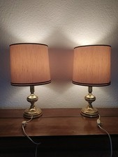 Zwei Vintage Tischlampen Aus
