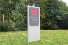 Werbepylon, Symtra-Design, H=2000 mm