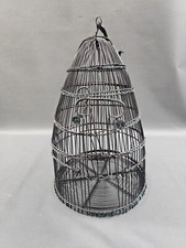 Alter  Metall Vogelkäfig Vogel Falle 45 cm x 30 cm