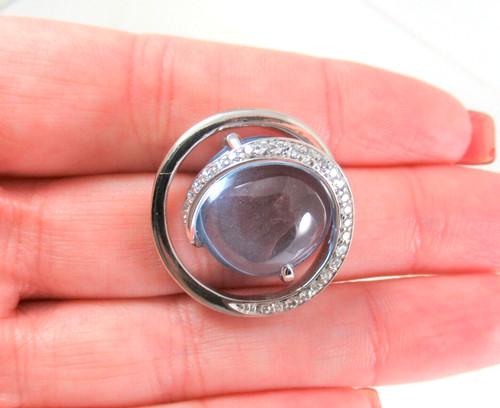 Sterling silber blautopas - sterling,