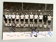 VIZE-WELTMEISTER 1966 (Finale) Wembley DFB signed Autogrammkarte 10x15 Rarität