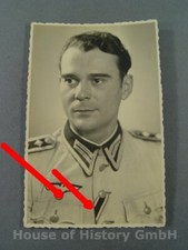 106250, Portrait Foto: Oberfeldwebel, KVK-Band, Südfront-Jacke, Breslau Polen