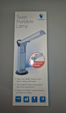 * Daylight Twist Tischlampe Tischleuchte grau Büro Handarbeit B-Ware