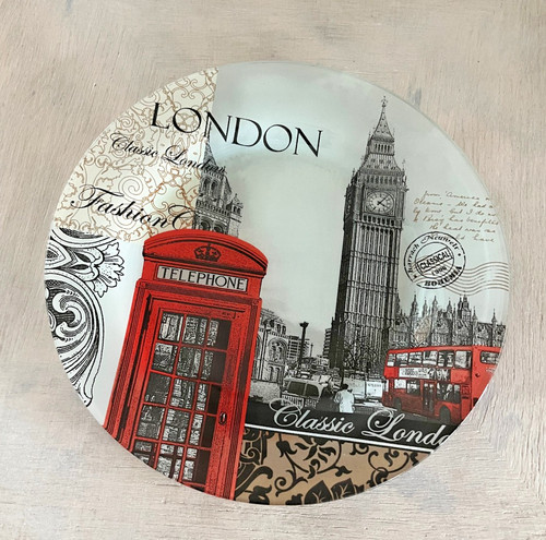 London teller glas souvenir - teller,