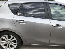 Mazda 3 Typ BL Tür hinten rechts Fondtür im Rohbau 5trg 38P Liquid Silver Met