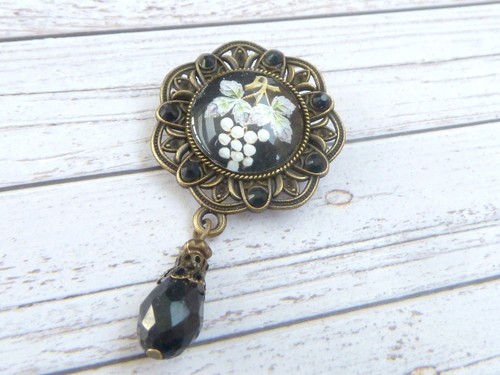 Brosche jugendstil design - brosche,