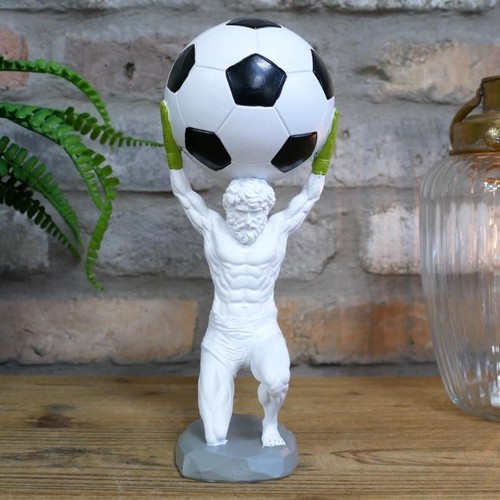 Atlas statue ornament fußball - ornament,