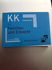 Karteikarten Familien- und Erbrecht Claudia Haack
