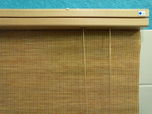 Rollo holz mhz neuwertig - rollo,