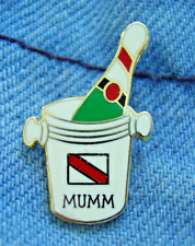 Pin Mumm Sekt Sektkühler Sekt Dry Jahrgangssekt Mumm trocken Sektkellerei 