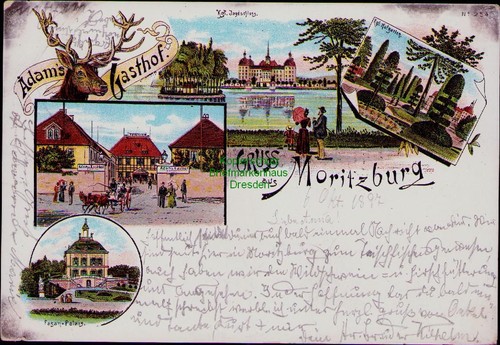 196158 moritzburg litho - moritzburg,