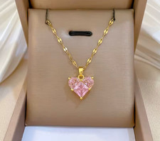 Zirkonia Halskette Damen Gold