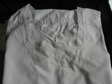 Antikes Unterkleid Baumwolle