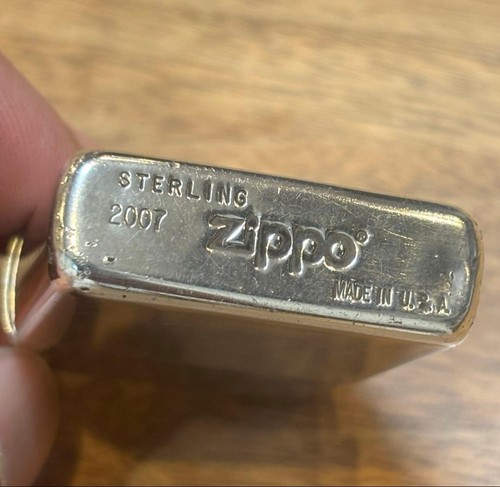 Zippo sterling silver - zippo,