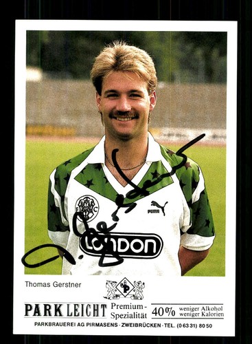Thomas gerstner autogrammkarte - thomas,