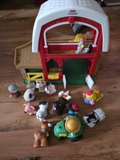 Fisher-Price - Little People Bauernhof-Set, 8 süße Tierfiguren