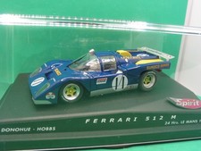 Spirit Ferrari 512M LM 71 Blue Sunoco #11 Neu in OVP 1/32 SLOT CAR Scalextric Compa