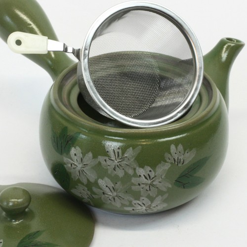 Grünteekanne kyusu sakura - grünteekanne,,