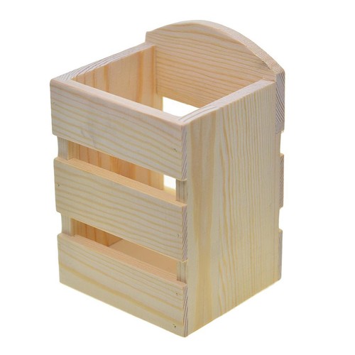 Stiftehalter aus massivholz - stiftehalter,
