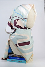 Seide Hijab mit Muster –