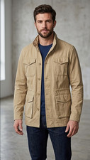 VINTAGE SAFARI JACKE GR 52