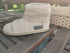 Nanga Winter Hausschuhe warm Gr. 31 Natur 