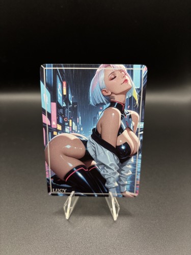 Lucy cyberpunk waifu - card, tcg
