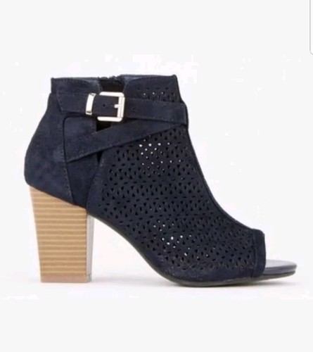 Wallis navy buckle detail - navy,