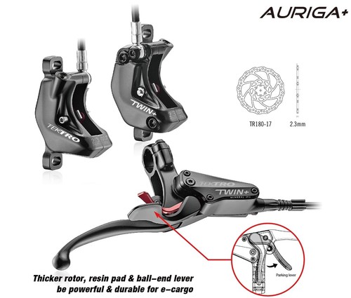 Tektro bremsen e745 auriga - bremsen, hd-e745
