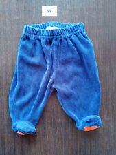 Ergee kuschelig weiche Stramplerhose Leggins Füsslinge Frottee 62 Baby