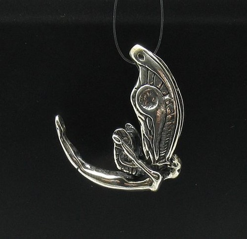 Sterling silber anhänger - silber,