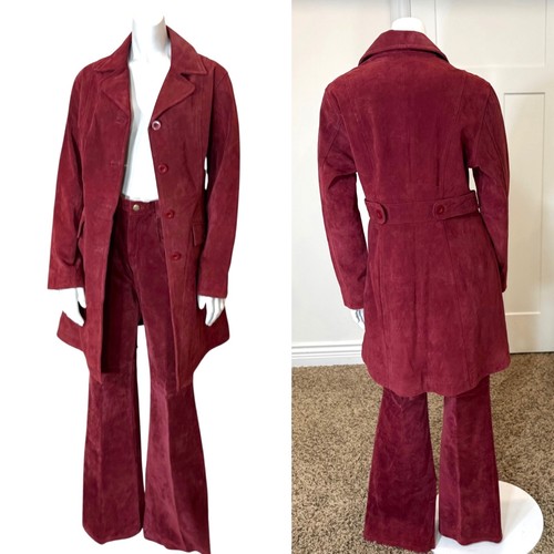 Vintage suede jacket - suede, &